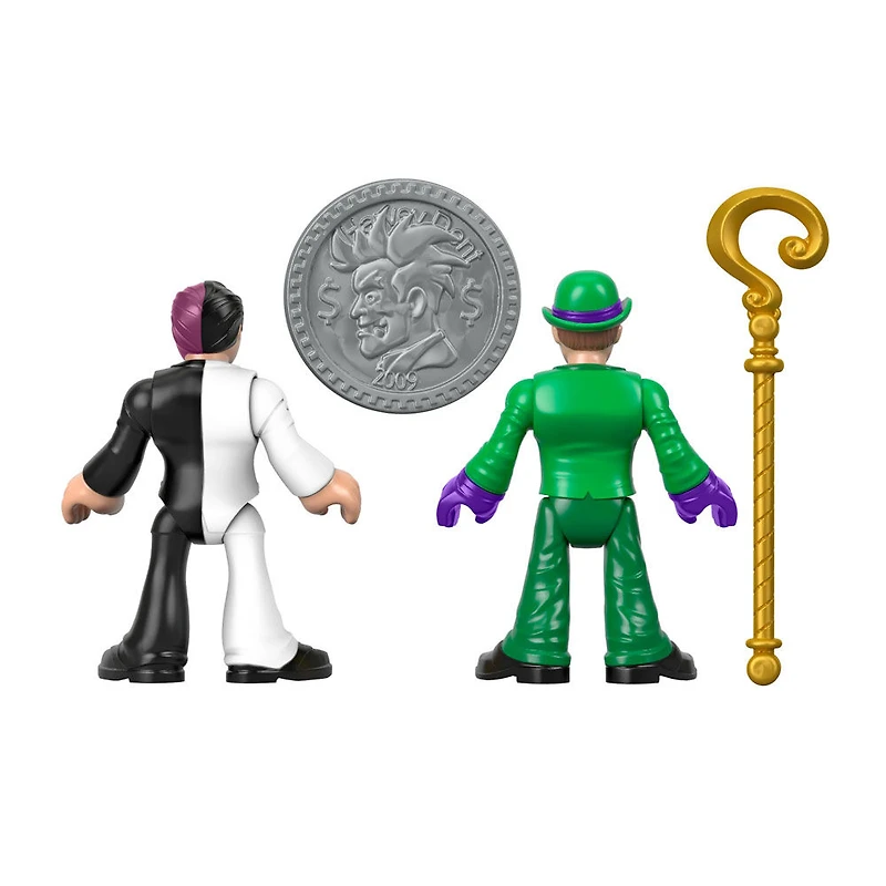 Imaginext - DC Super Friends - Le Sphinx et Double-Face - Édition anglaise