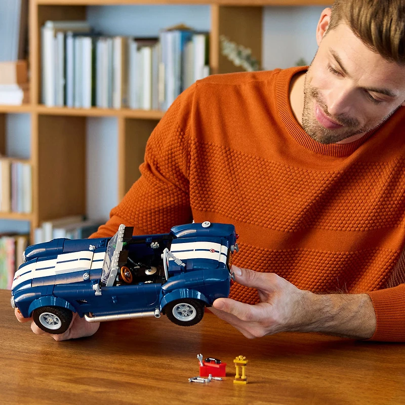 LEGO Icons Shelby Cobra 427 S/C Car Building Set for Adults, Ages 18+ - 10357