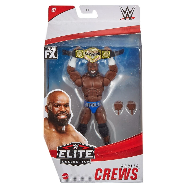 WWE- Figurine articulée à collectionner Élite Apollo Crews