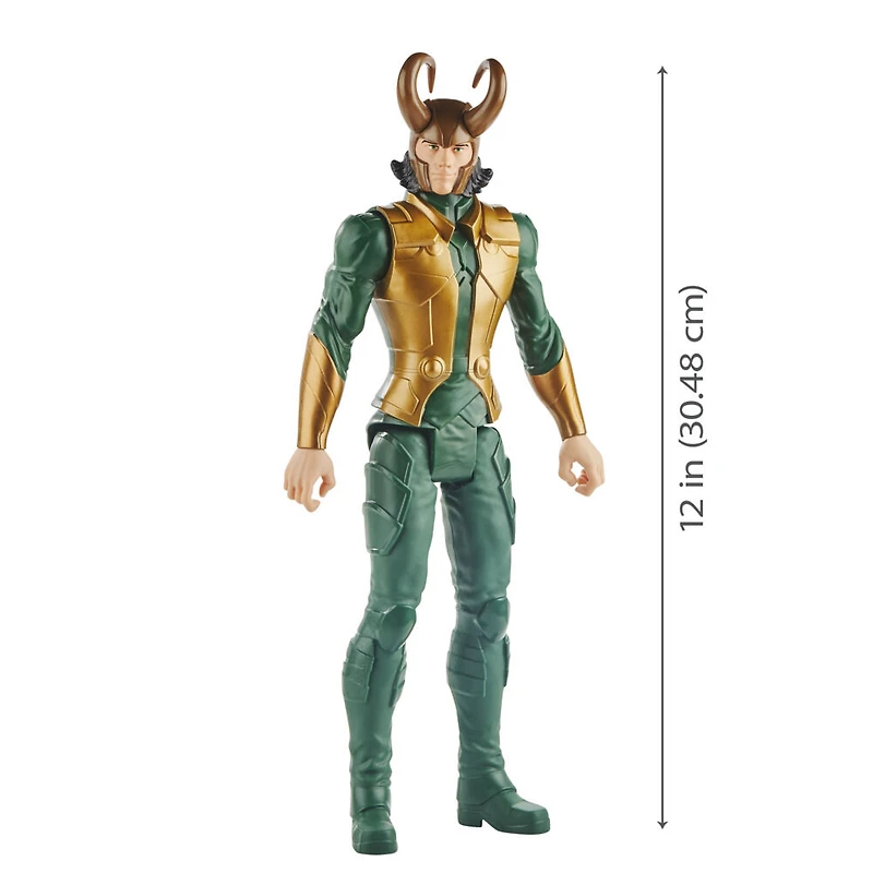 Marvel Avengers Titan Hero Series Blast Gear Loki Action Figure, 12-Inch Toy, For Kids Ages 4 And Up