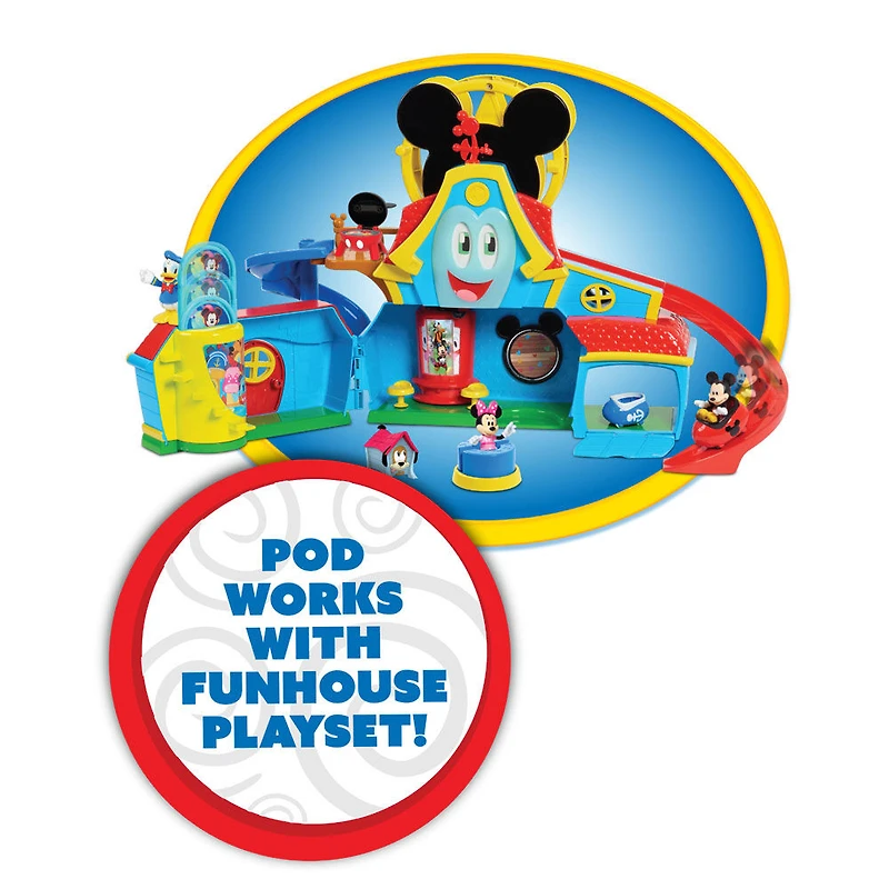 Véhicule de Transformation Disney Junior Mickey Mouse Funhouse