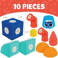 Blockaroo Magnetic Foam Blocks - Tugboat - Édition anglaise