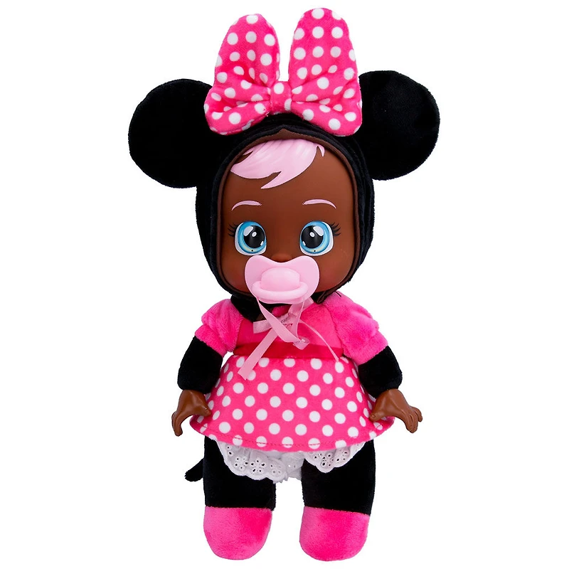 Poupée en peluche de 22,8 cm Cry Babies Disney Characters - Minnie Mouse