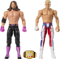 WWE-Coffret Main Event Showdown-Figurines Cody Rhodes vs. AJ Styles