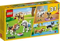 LEGO Creator Les chiens adorables 31137 Ensemble de jeu de construction (475 pièces)