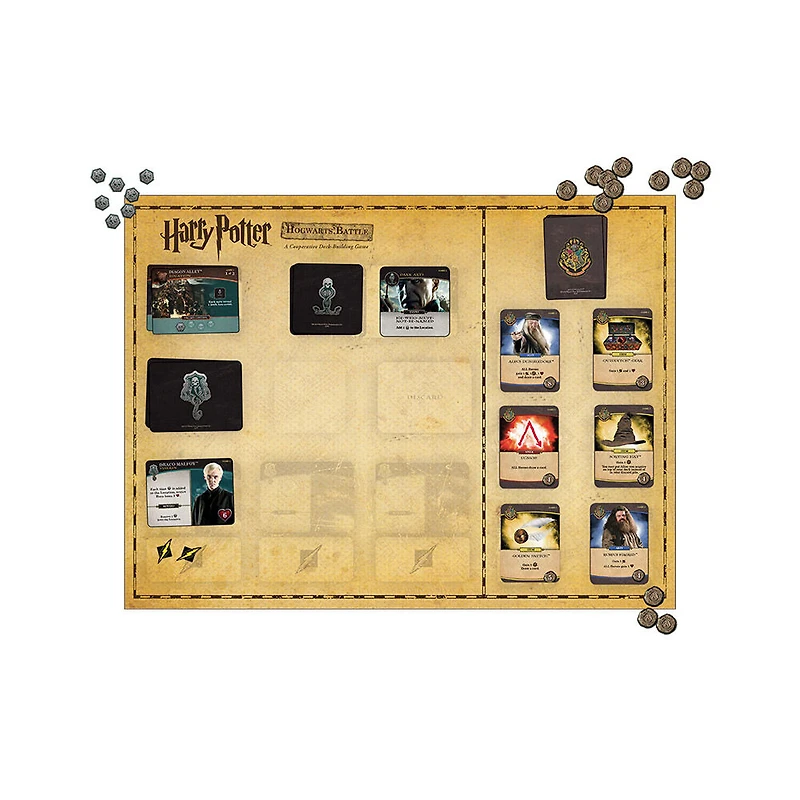 USAopoly Harry Potter Hogwarts Battle: A Cooperative Deck-Building Board Game - English Edition
