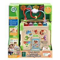 LeapFrog Touch & Learn Wooden Activity Cube - English Edition