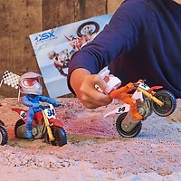 Supercross, Race and Wheelie Bike, Moto collector authentique de Ken Roczen, jouets pour enfants à l'échelle 1:18