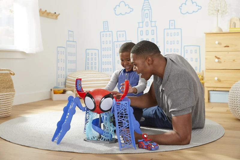 Marvel Spidey and His Amazing Friends, QG Spidey avec sons et lumières - Édition anglaise