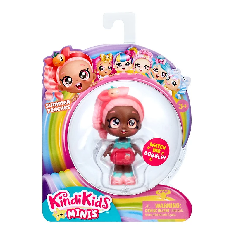 Kindi Kids - Poupee Bobblers (1 De 6 Styles Assortis)