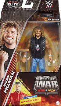 WWE-Figurine articulée Élite Brian Pillman Monday Night War-15cm