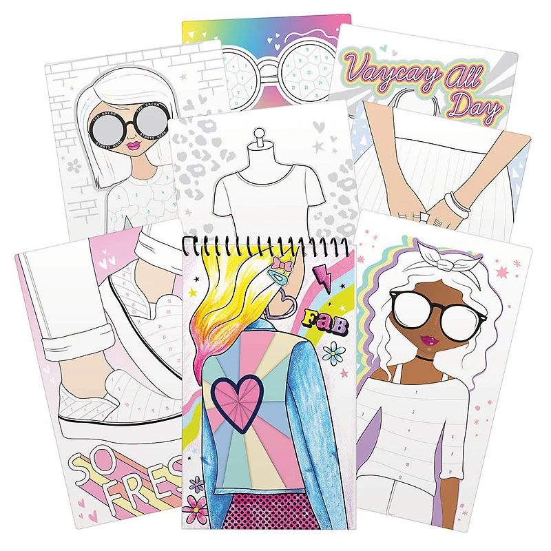 Autocollant par numéro - FASHION