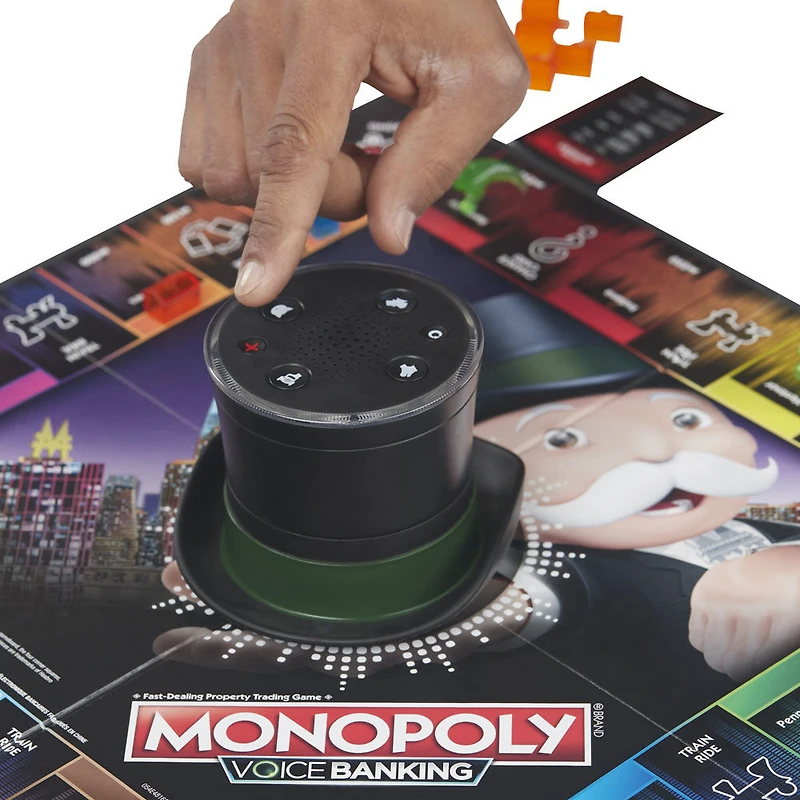 Monopoly Voice Banking Electronic Family Board Game - English Edition