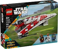 LEGO Star Wars Jedi Bob's Starfighter Building Toy, Star Wars Starship Birthday Gift for Kids, 75388