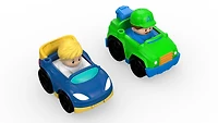 Fisher-Price Little People - Wheelies - Dépanneuse et Voiture de course