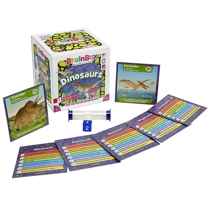 Bezzer Wizzer Studio - Brainbox - Dinosaurs - Anglais