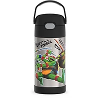 Bouteille d'eau FUNtainerMD avec paille, Teenage Mutant, 12oz
