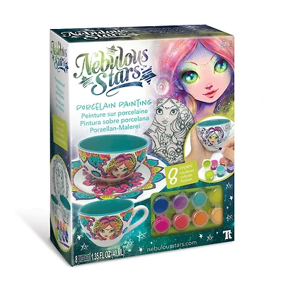 Nebulous Stars - Porcelain Painting