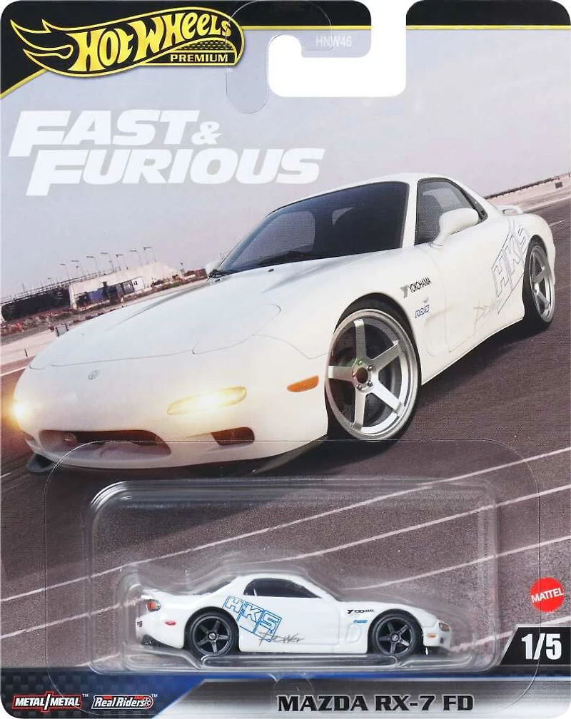 Hot Wheels Cars, Premium Fast & Furious Mazda RX-7 FD