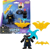 Fisher-Price Imaginext DC Super Friends Metal Force Batman Action Figure & Accessories Set, 3-inch