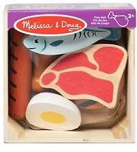 Melissa and Doug - Groupes d'aliments en bois - Protein