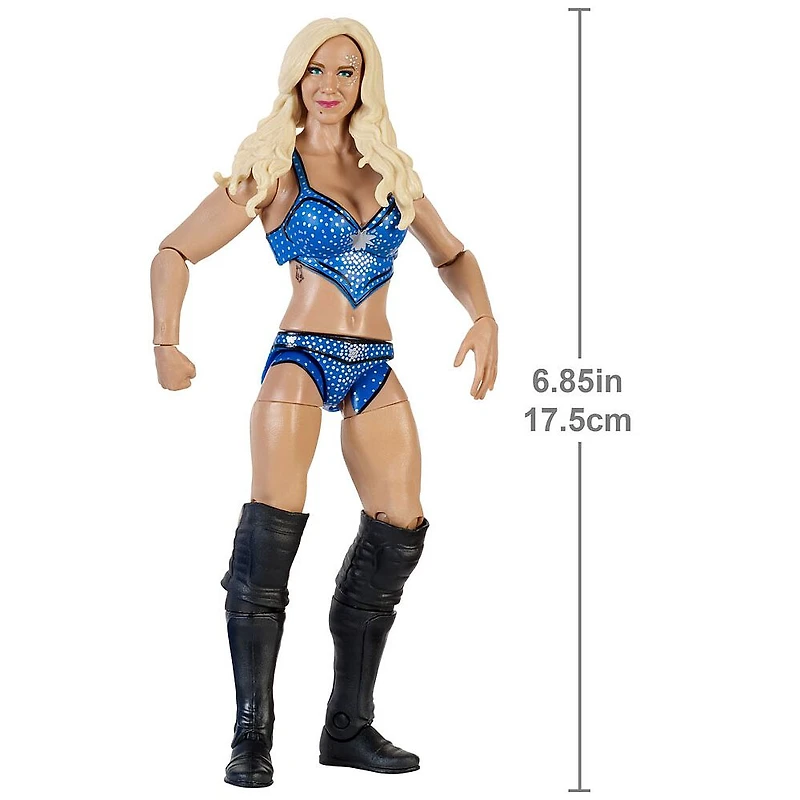WWE - Collection Elite - Figurine articulée - Charlotte Flair.