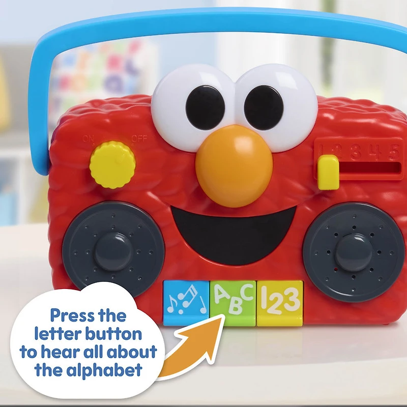 Sesame Street Elmo Take Along Boombox - R Exclusive