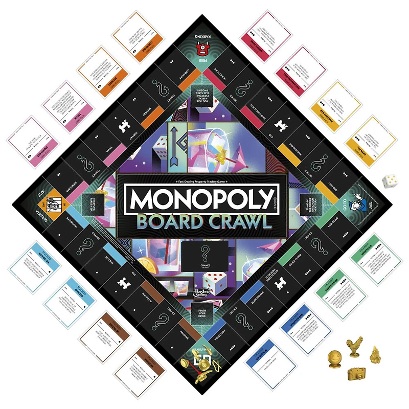 Monopoly Board Crawl - Édition anglaise