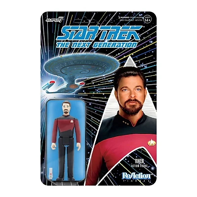 Star Trek: The Next Generation ReAction Figure Wave 2: Commander Riker