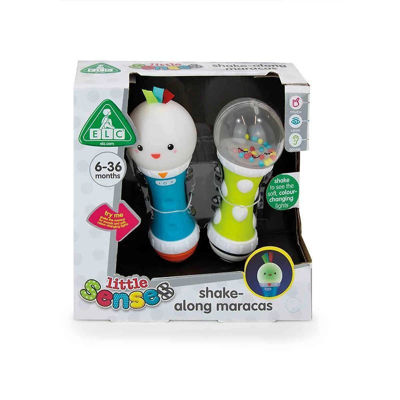 Early Learning Centre Little Senses Shake Along Maracas - English Edition - R Exclusive