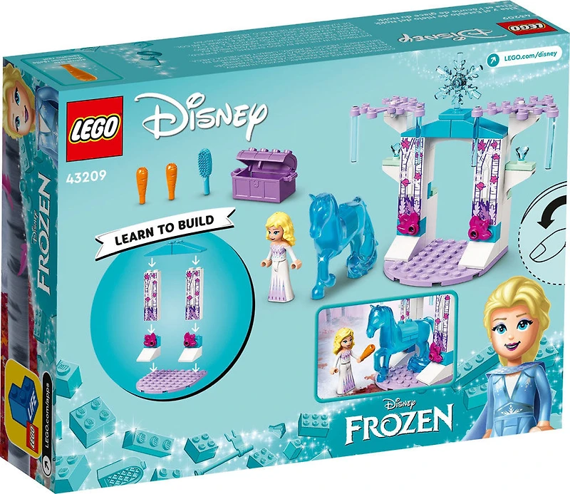 LEGO  Disney Elsa et l'écurie de glace du Nokk 43209 Ensemble de construction (53 pièces)