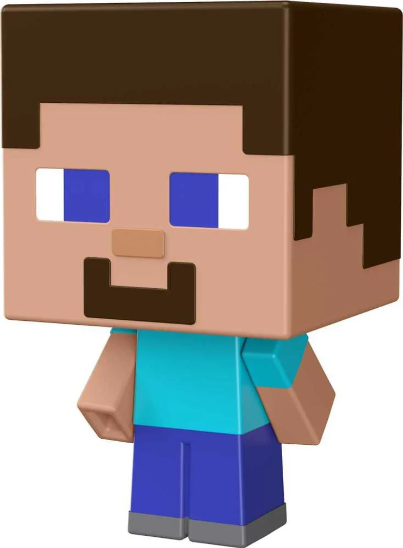 Minecraft Mob Head Minis Steve Figure