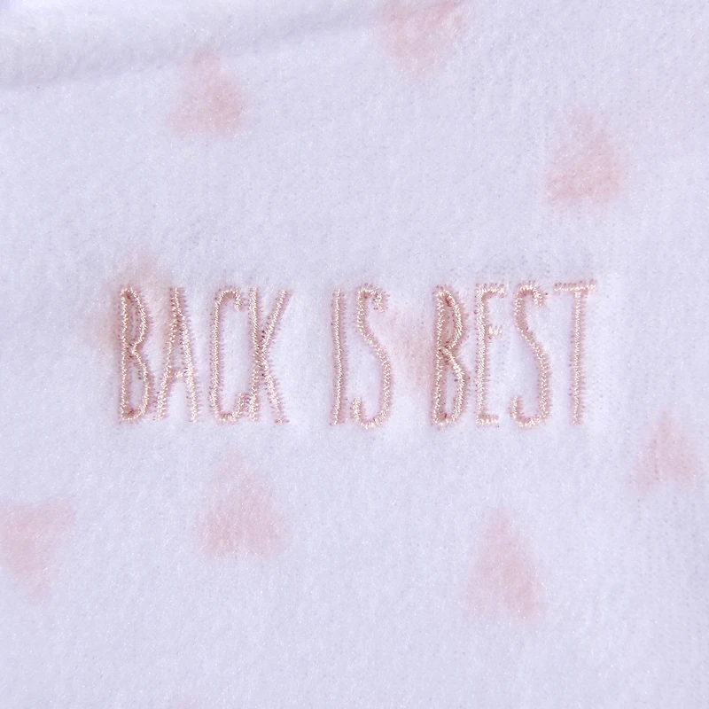 HALO SleepSack Swaddle - Micro Toison - Pink Hearts - Petit.