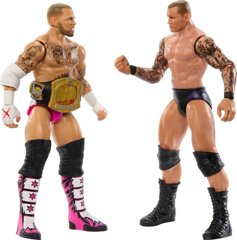 WWE Main Event Showdown Coffret de 2 Randy Orton contre CM Punk