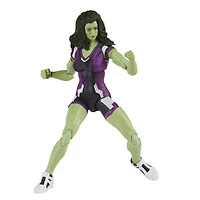 Marvel Legends Series, figurine de collection She-Hulk de 15 cm de la série MCU Disney+ She-Hulk, 2 accessoires et 1 pièce Build-a-Figure