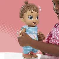 Baby Alive Baby Gotta Bounce Doll, Bunny Outfit, Bounces with 25+ SFX and Giggles, Drinks and Wets
