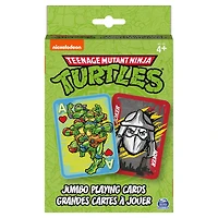 Grandes cartes à jouer Teenage Mutant Ninja Turtles