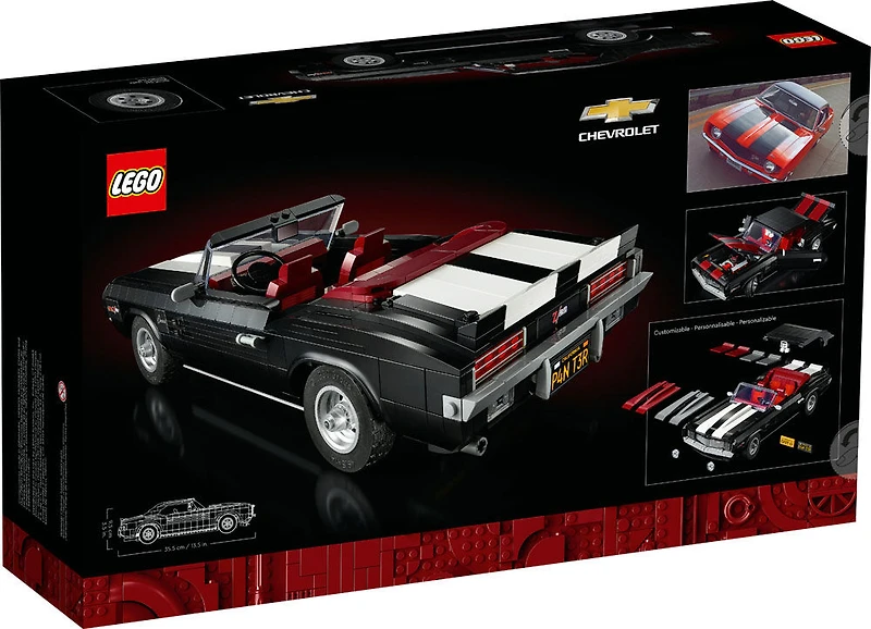 LEGO Chevrolet Camaro Z28 10304 ; Ensemble de construction (1 458 pièces)