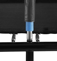 Upper Bounce Easy Assemble Mega 8' X 14' Rectangular Trampoline, with Fiber Flex Enclosure System