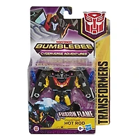 Transformers Bumblebee Cyberverse Adventures Action Attackers Warrior Class Stealth Force Hot Rod Action Figure
