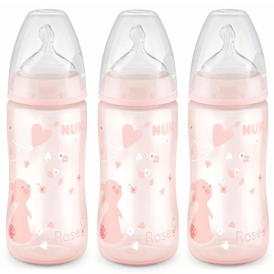 NUK Smooth Flow Anti-Colic Bottle, 10 oz, 3 Pack