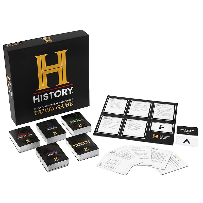 Dyce Games - History Channel Trivia Game - Anglais