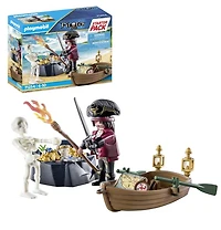 Playmobil - Starter Pack Pirate et barque
