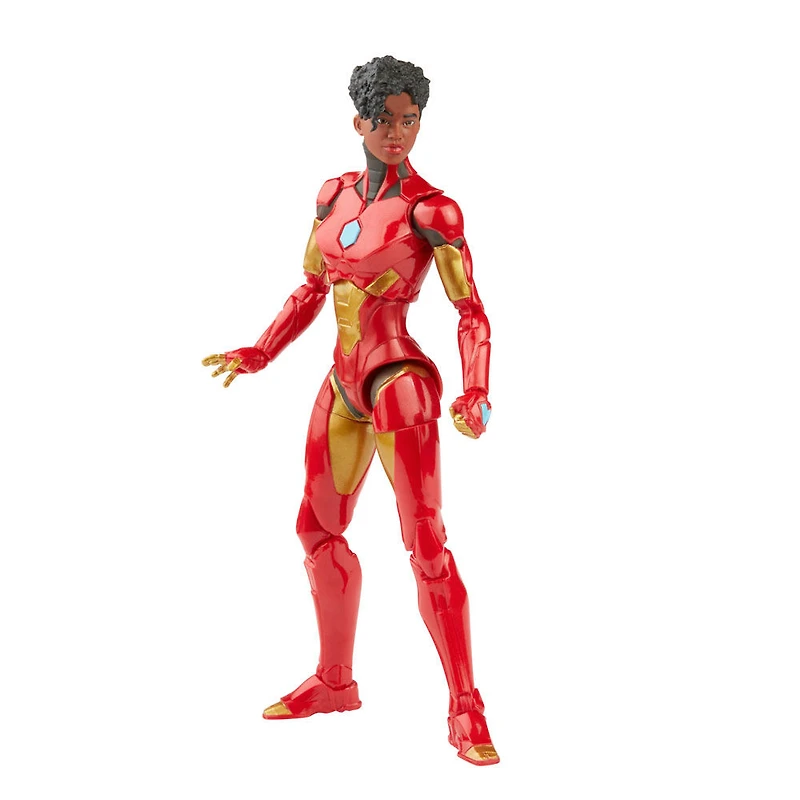 Hasbro Marvel Legends Series, figurine Ironheart de 15 cm, avec 5 accessoires et pièce Build-a-Figure
