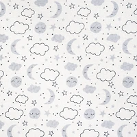 Drap-housse de berceau biologique de Gerber, cosmique.