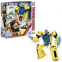 Transformers Battle Call Officer, figurine Bumblebee à conversion classe Officier de 25 cm, jouets pour enfants, à partir de 6 ans