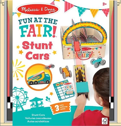 Melissa and Doug - Fun At The Fair-Fire Jumper Stunt Car