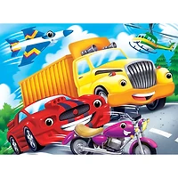 Googly Eyes - Vehicles 48 Piece Puzzle - English Edition
