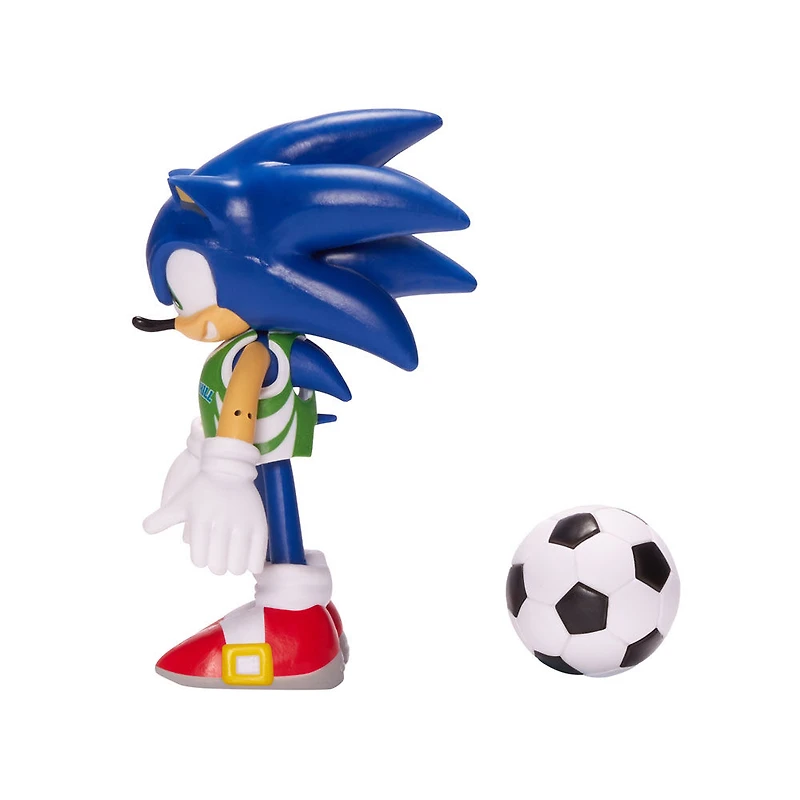 SONIC - 4" Sonic avec ballon de football