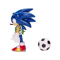 SONIC - 4" Sonic avec ballon de football